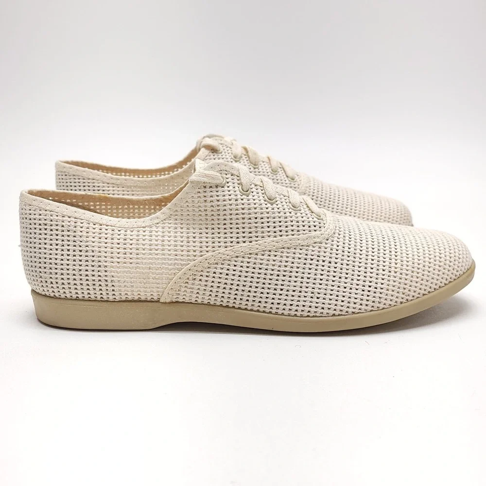 Vintage Mens‎ World Cup White Mesh Tennis Shoes Sneakers Size 9.5 M USA Club